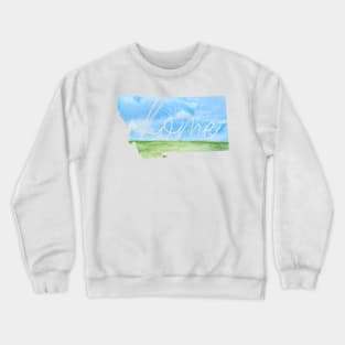 Montana Home State Crewneck Sweatshirt